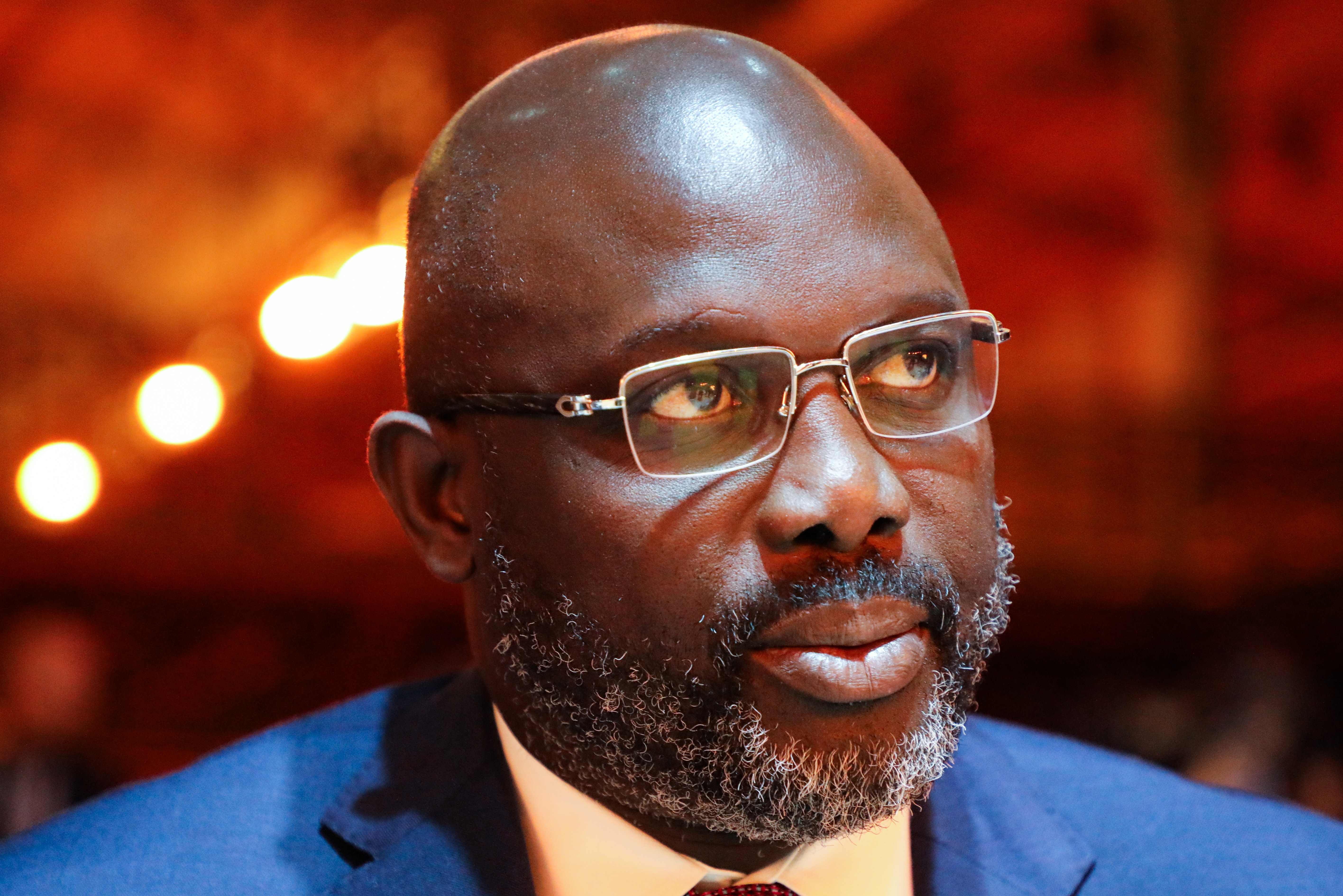 Presiden Liberi George Weah