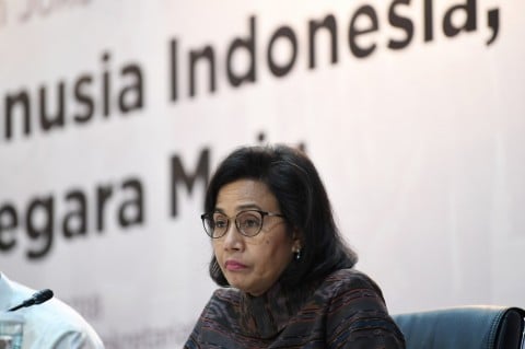 Menteri Keuangan Sri Mulyani