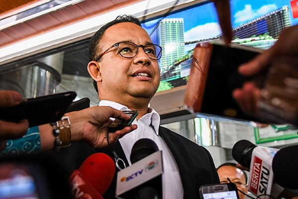 Gubernur DKI Jakarta Anies Baswedan