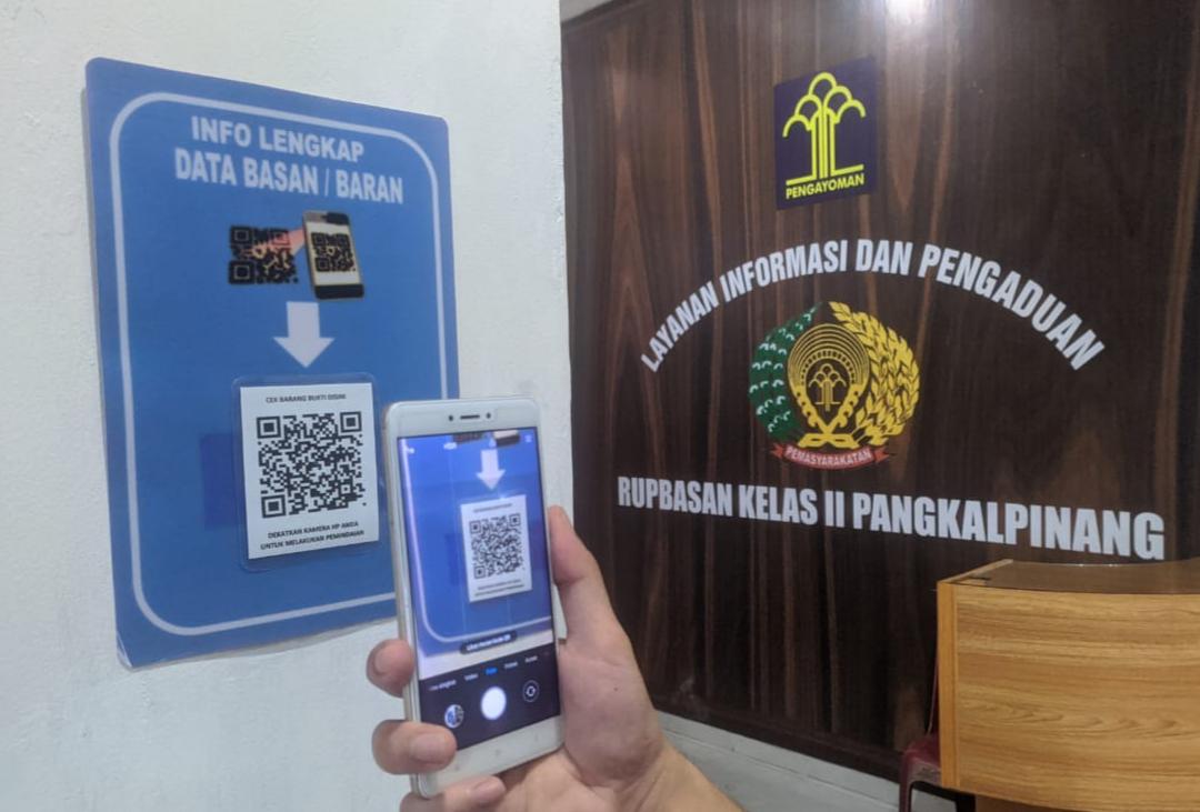 Inovasi QR Code di Rupbasan Pangkalpinang