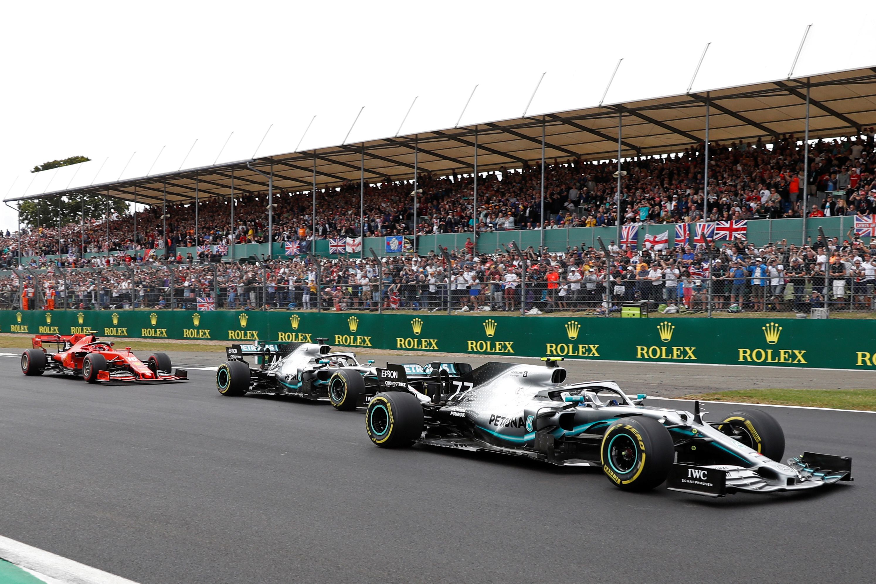 Balapan Formula 1 di Sirkuit Silverstone, Inggris