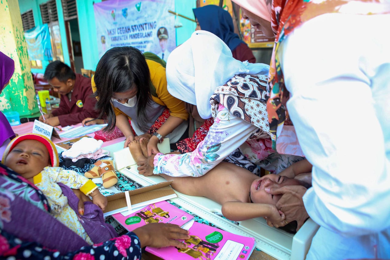 Ilustrasi penanganan stunting