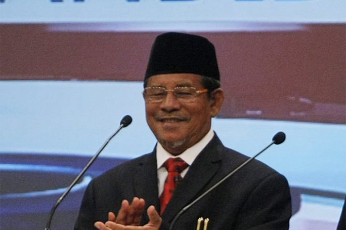 Gubernur Maluku Utara (Malut), KH Abdul Gani Kasuba.