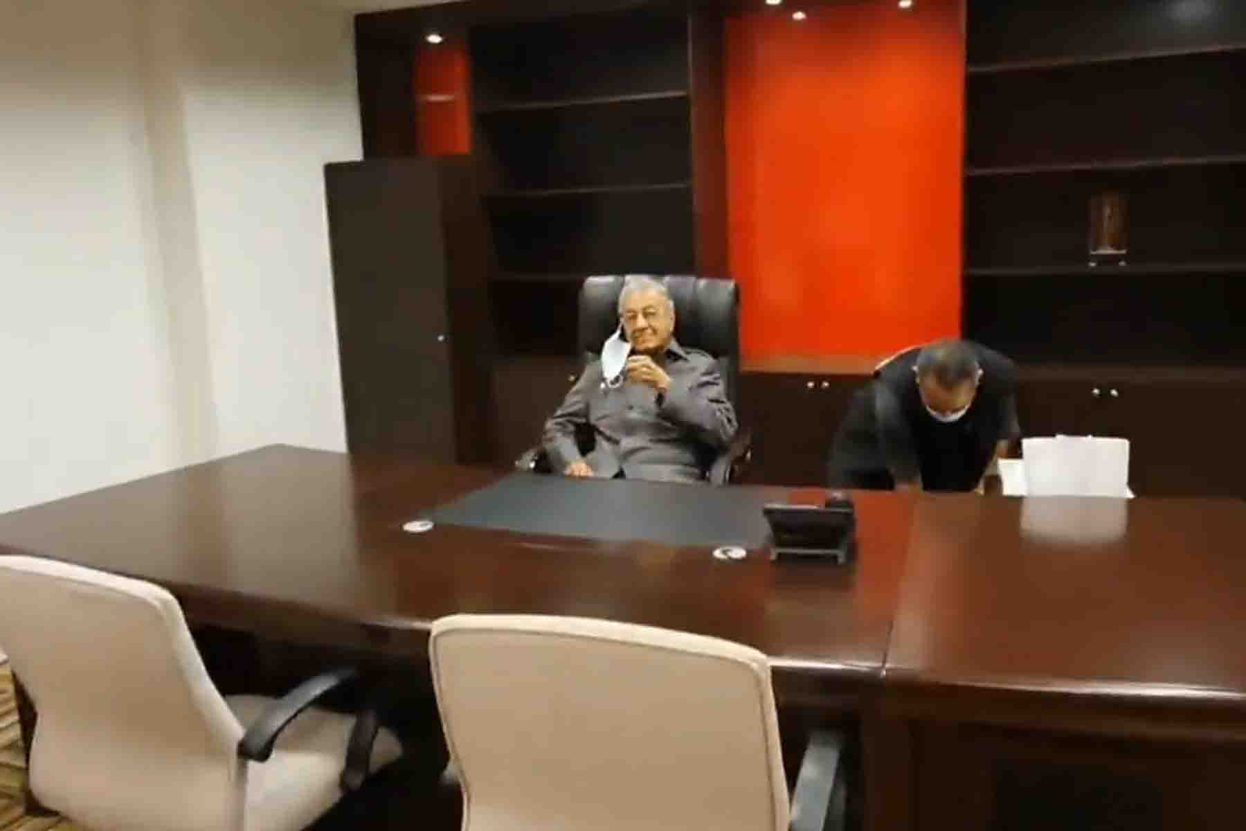 Mantan Perdana Menteri Malaysia Mahathir Mohamad 