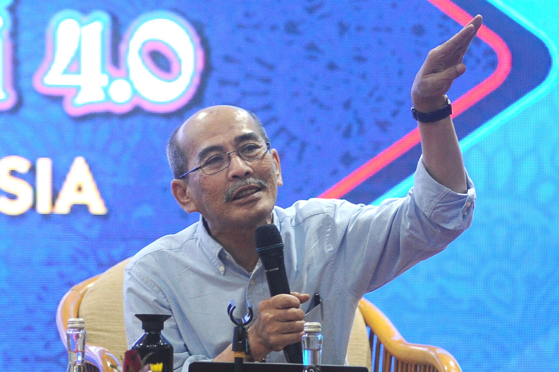 Ekonom senior Institute for Development of Economics and Finance (INDEF) Faisal Basri