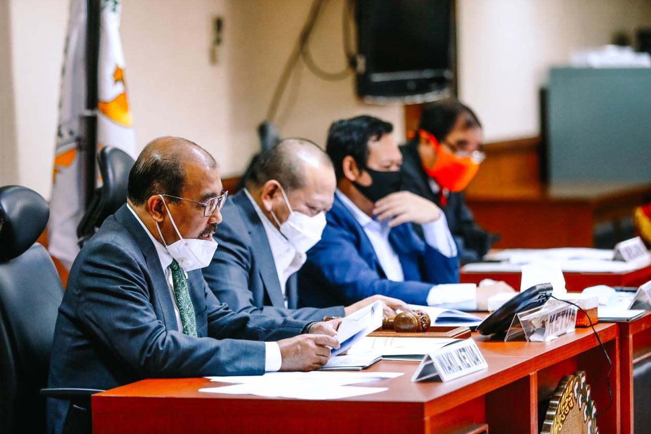 Sidang Paripurna ke-9 DPD yang digelar secara virtual pada Selasa (12/5)