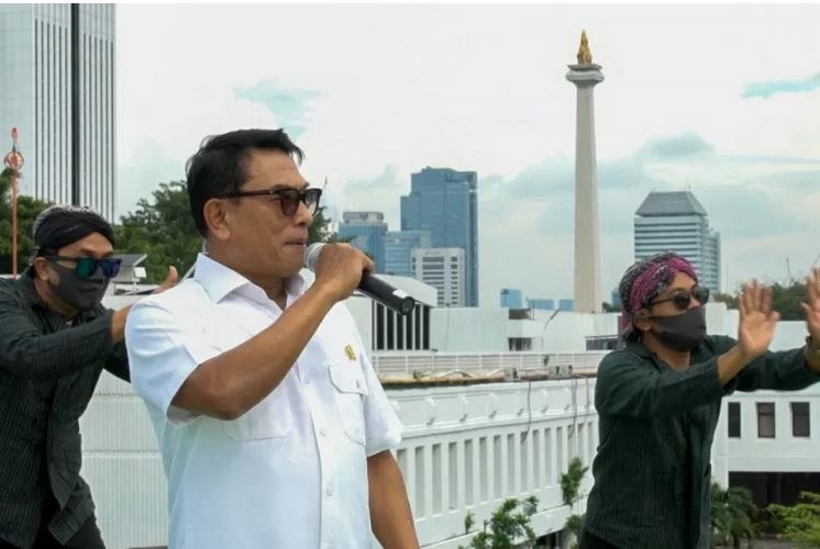 Tangkapan layar video klip lagu Ra Mudik Ra Popo