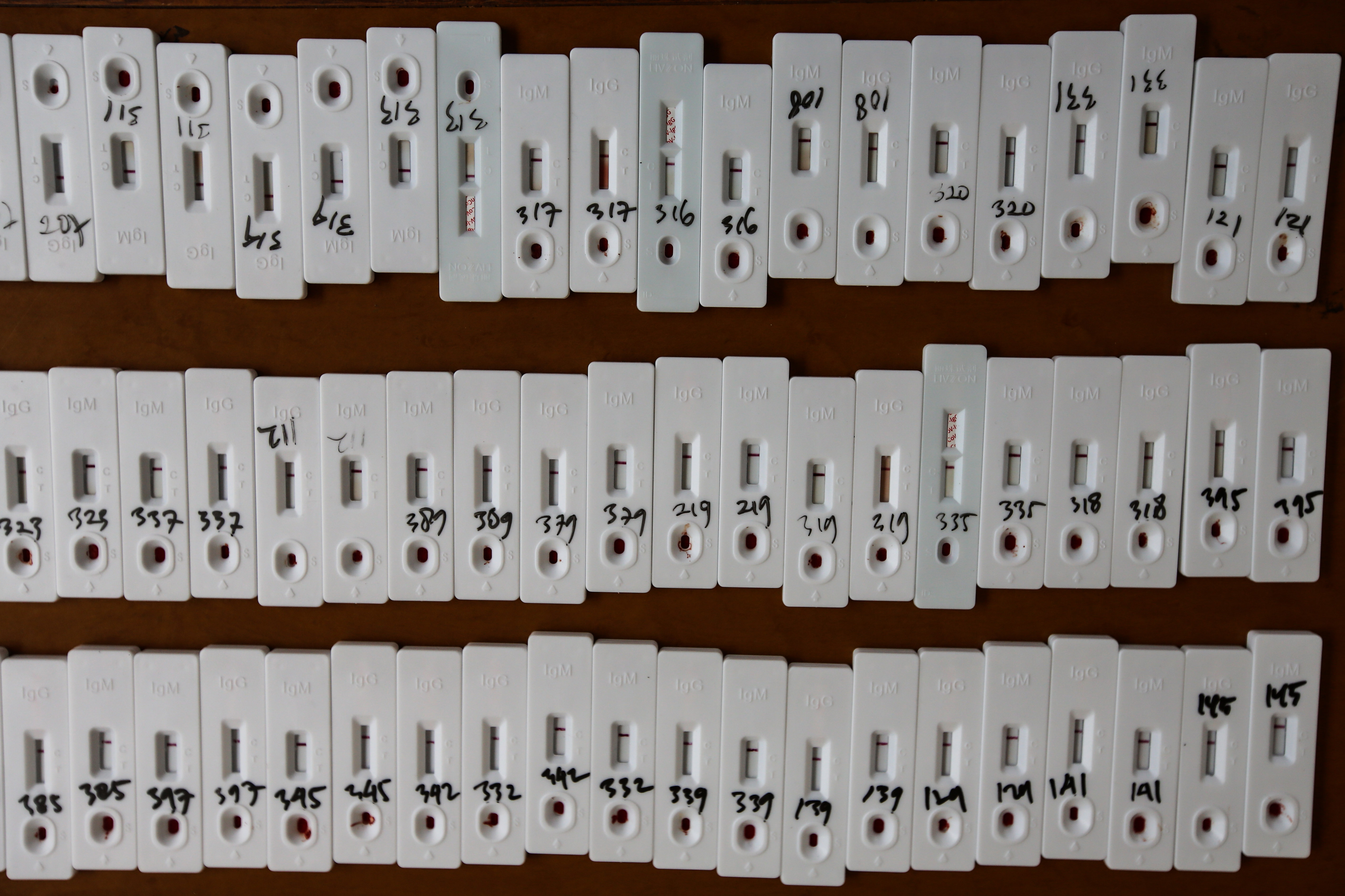 Ilustrasi alat rapid test covid-19