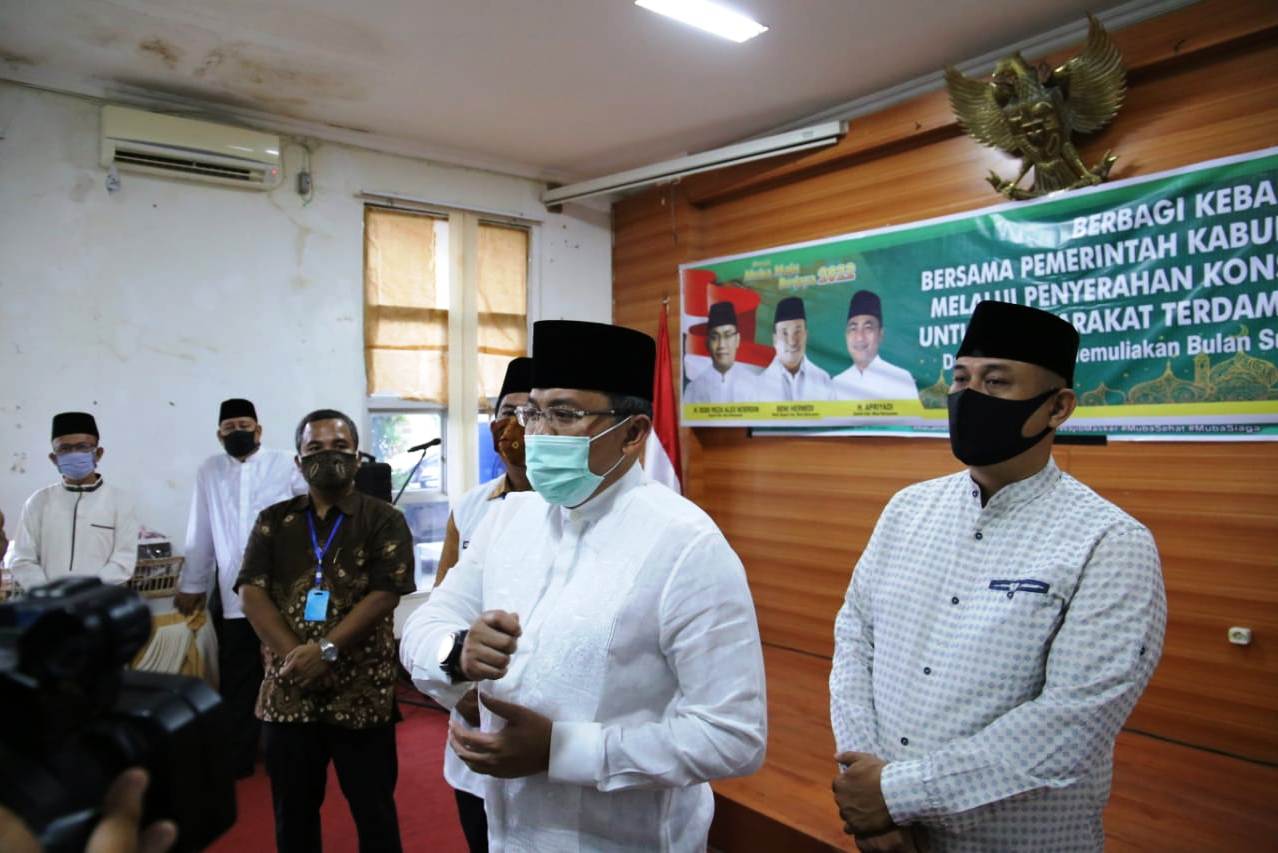 Bupati Muba Dodi Reza Alex.