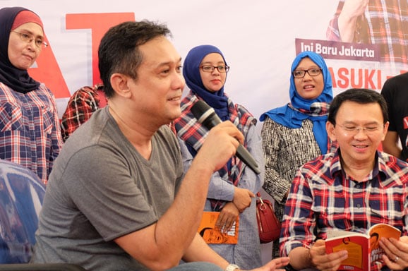 Denny Siregar dan Basuki Tjahaja Purnama