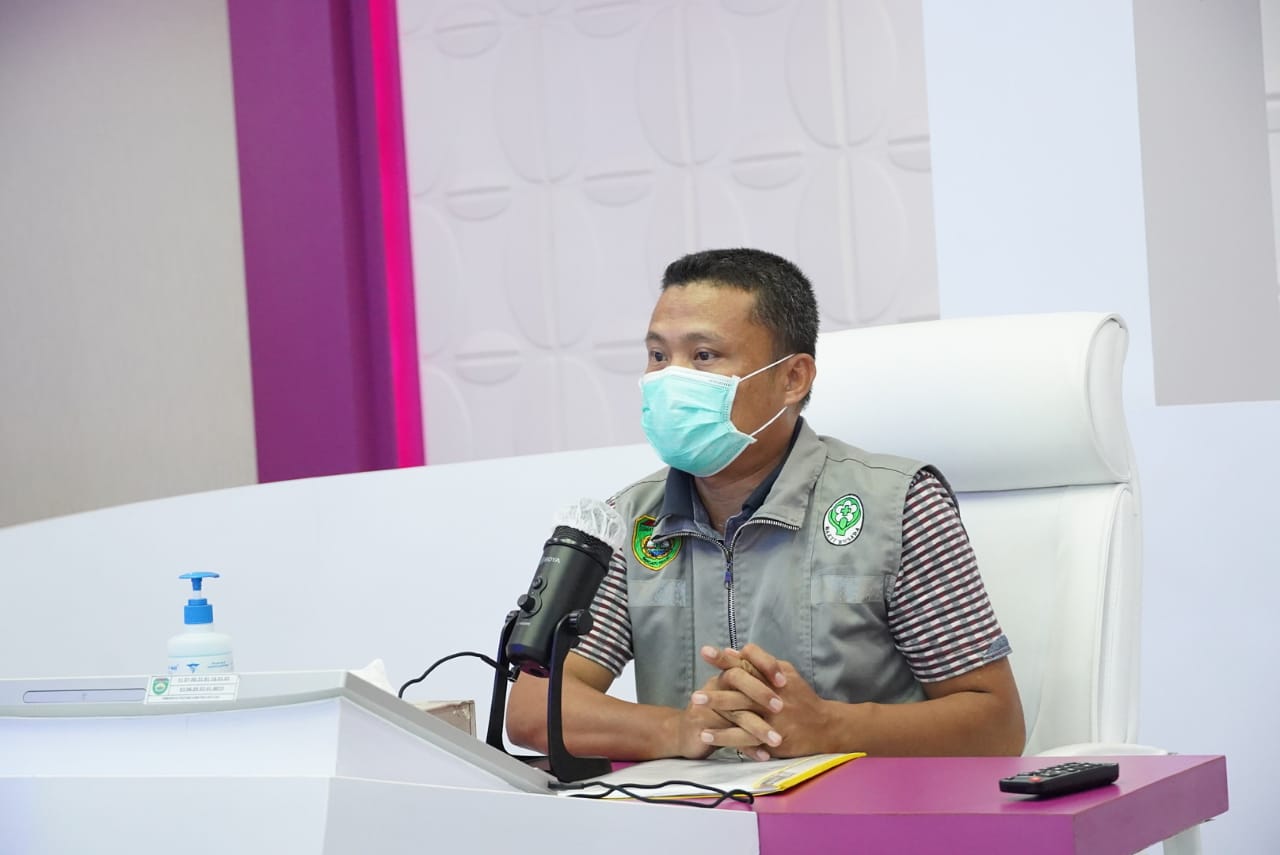  Kasus Transmisi Lokal Covid-19 Kian Luas di Sumsel: Juru bicara gugus tugas penanganan covid-19 di Sumsel, Yusri.