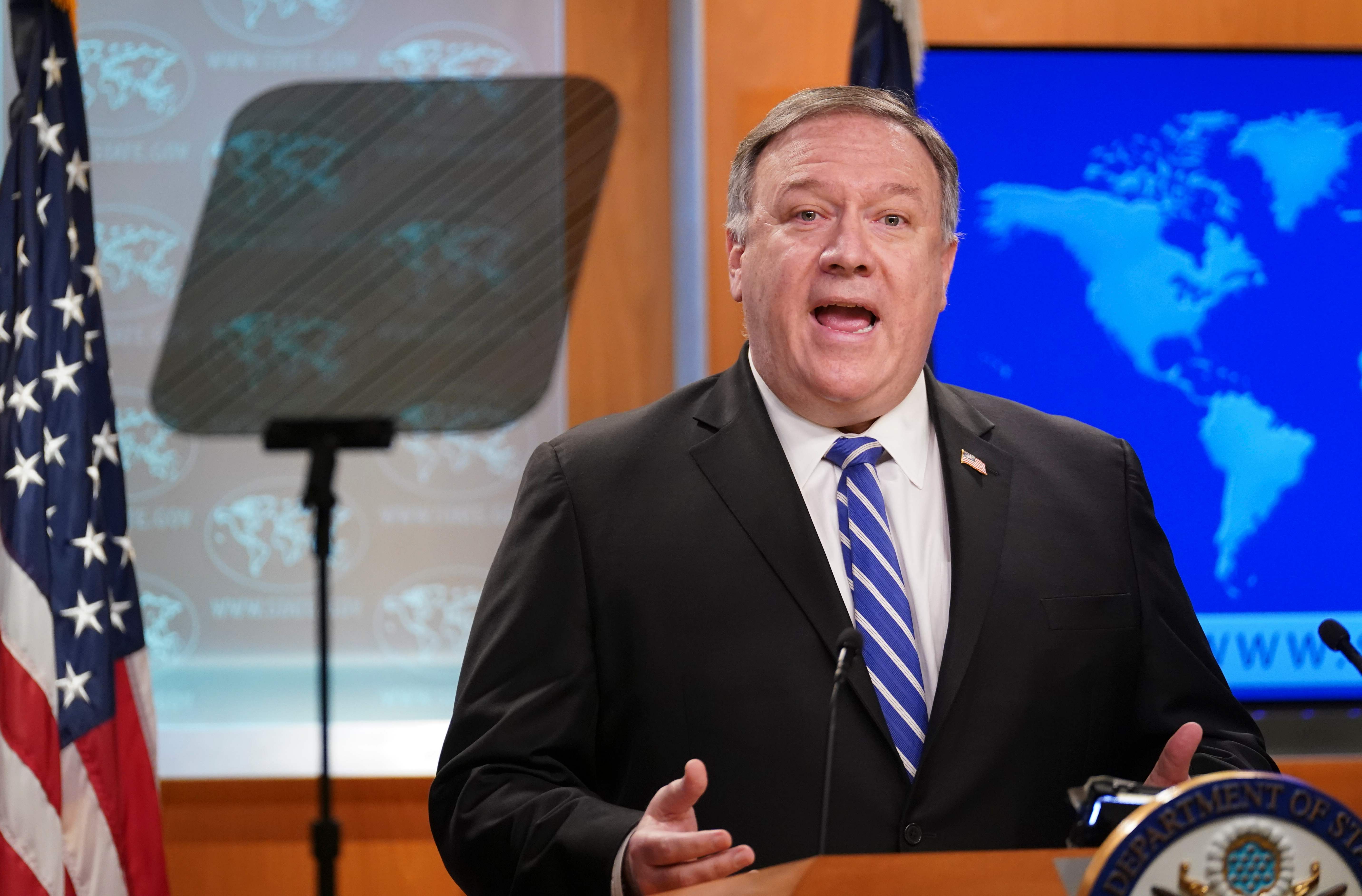 Menteri Luar Negeri Amerika Serikat Mike Pompeo