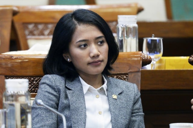 Anggota Komisi XI DPR RI Fraksi Partai Golkar Puteri Anetta Komarudin 