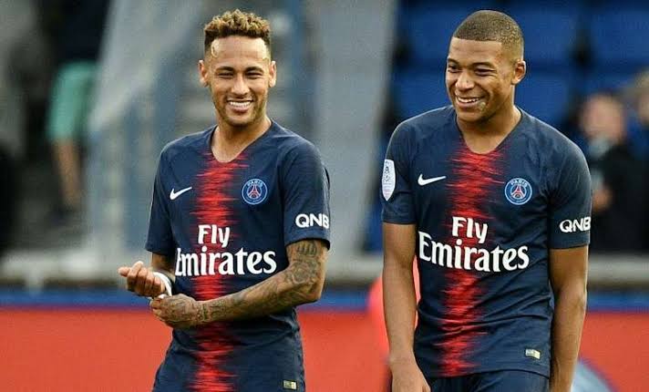 Neymar dan Mbappe