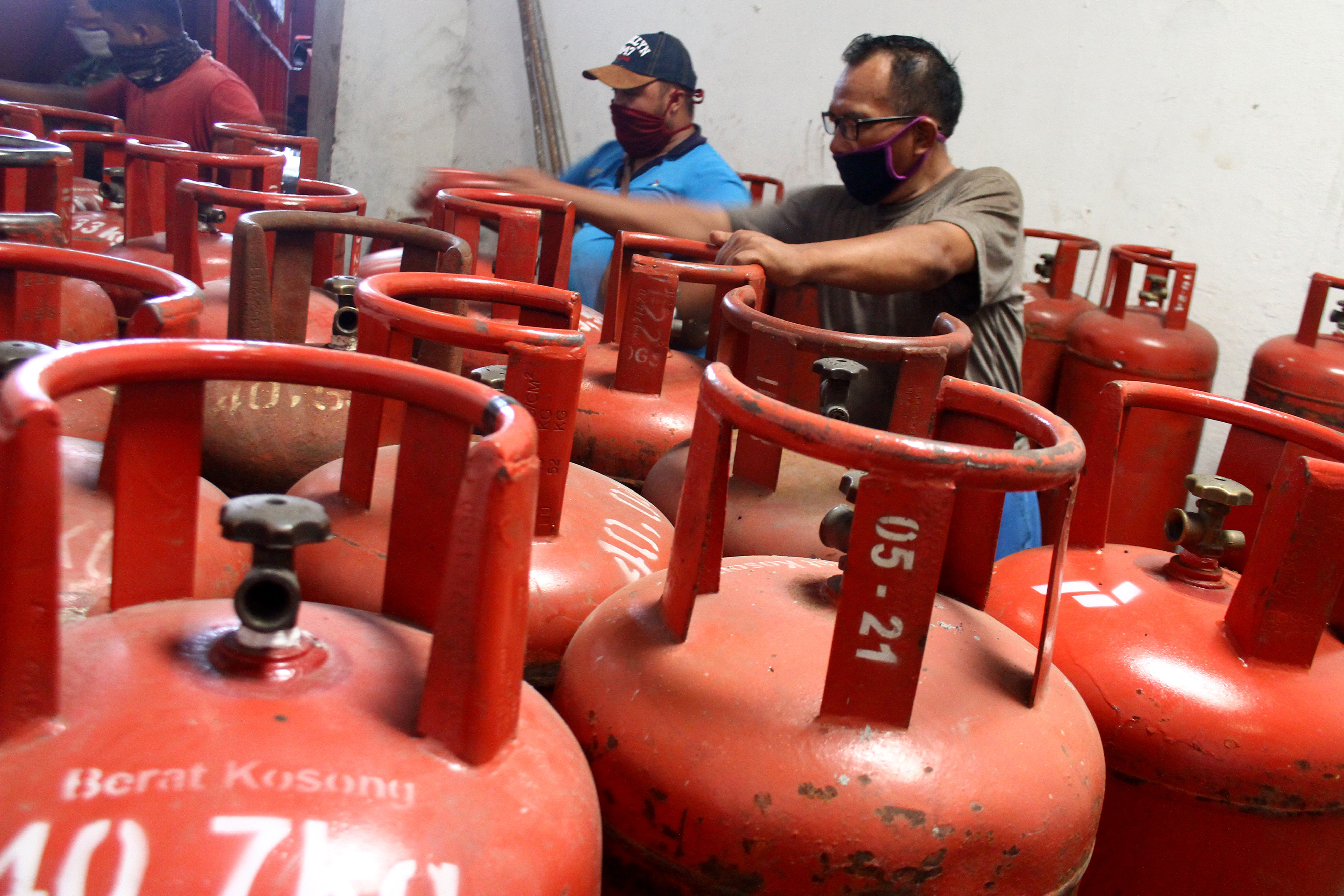 Permintaan gas menurun