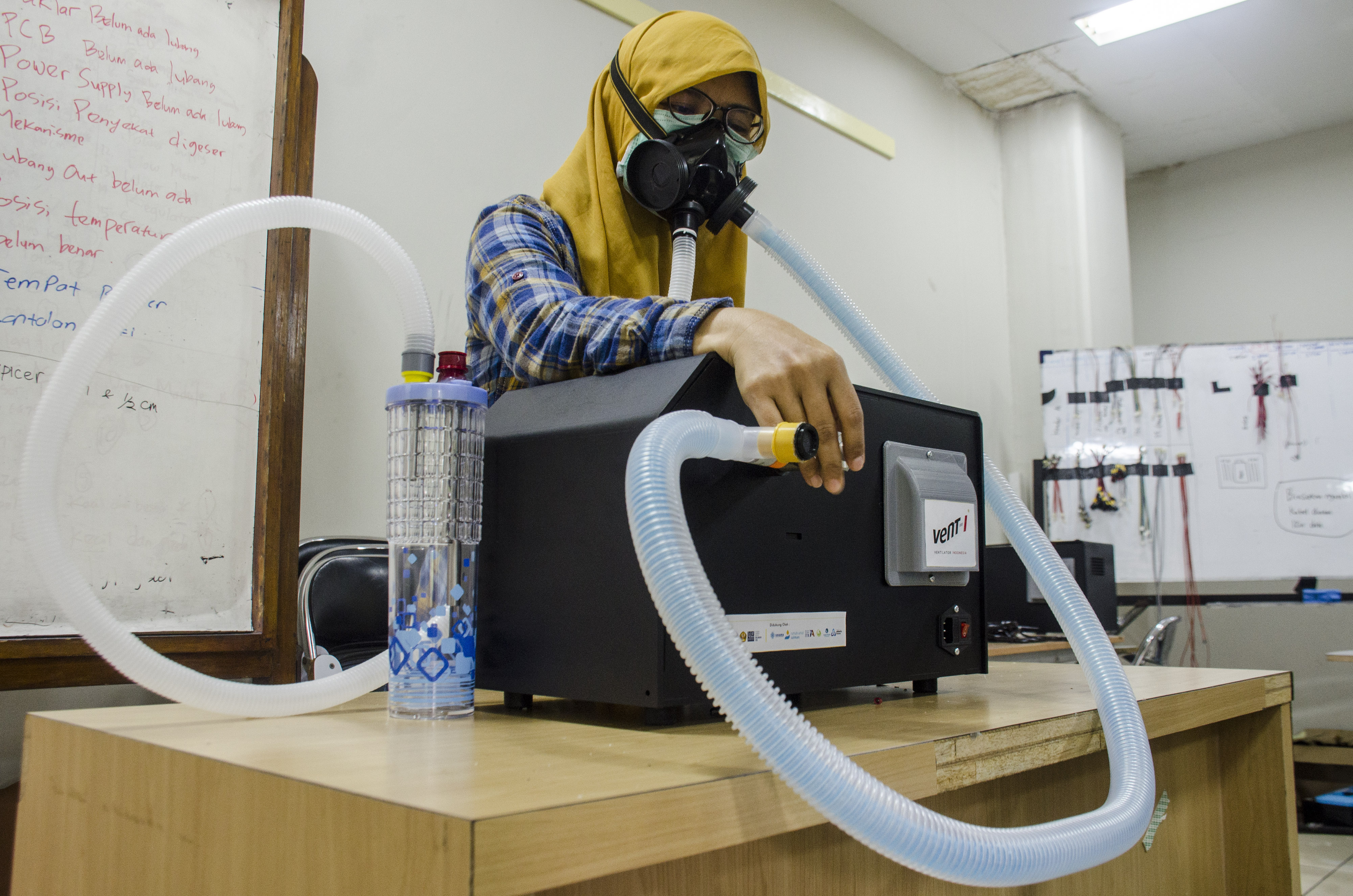 Ventilator buatan ITB yang jadi prototipe untuk penanganan covid-19