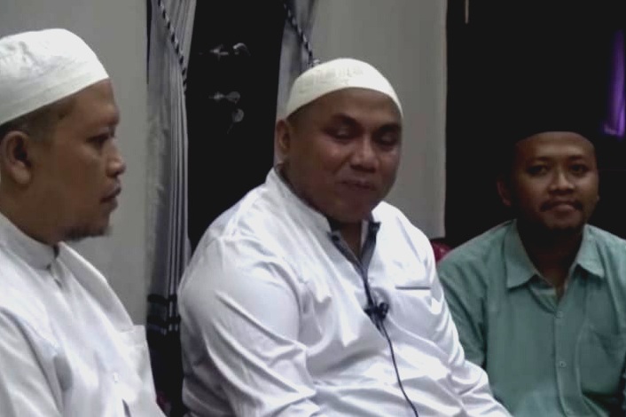 Pertemuan ulama di Pamekasan, Jawa Timur.