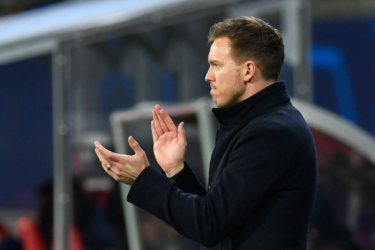 Pelatih RB Leipzig Julian Nagelsman