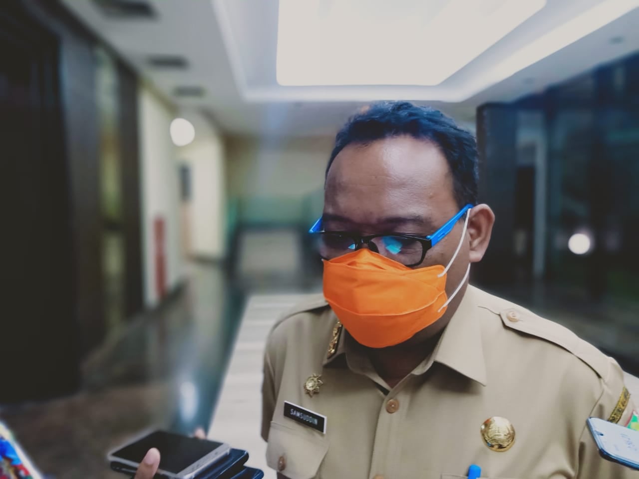 Sekretaris Provinsi Maluku Utara Samsudin A Kadir 