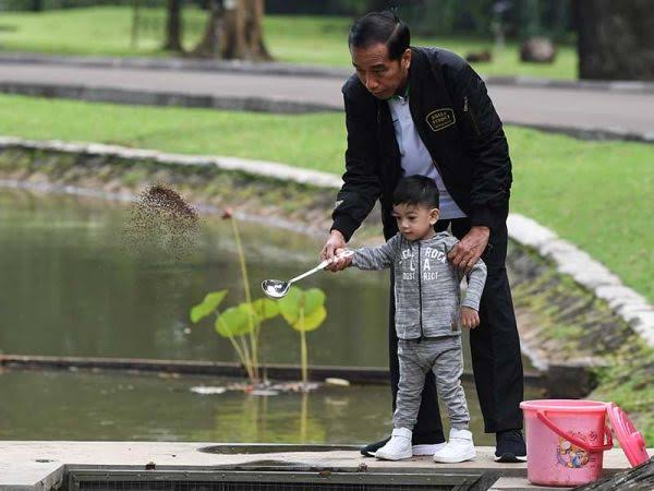 Presiden Joko Widodo dan Jan Ethes