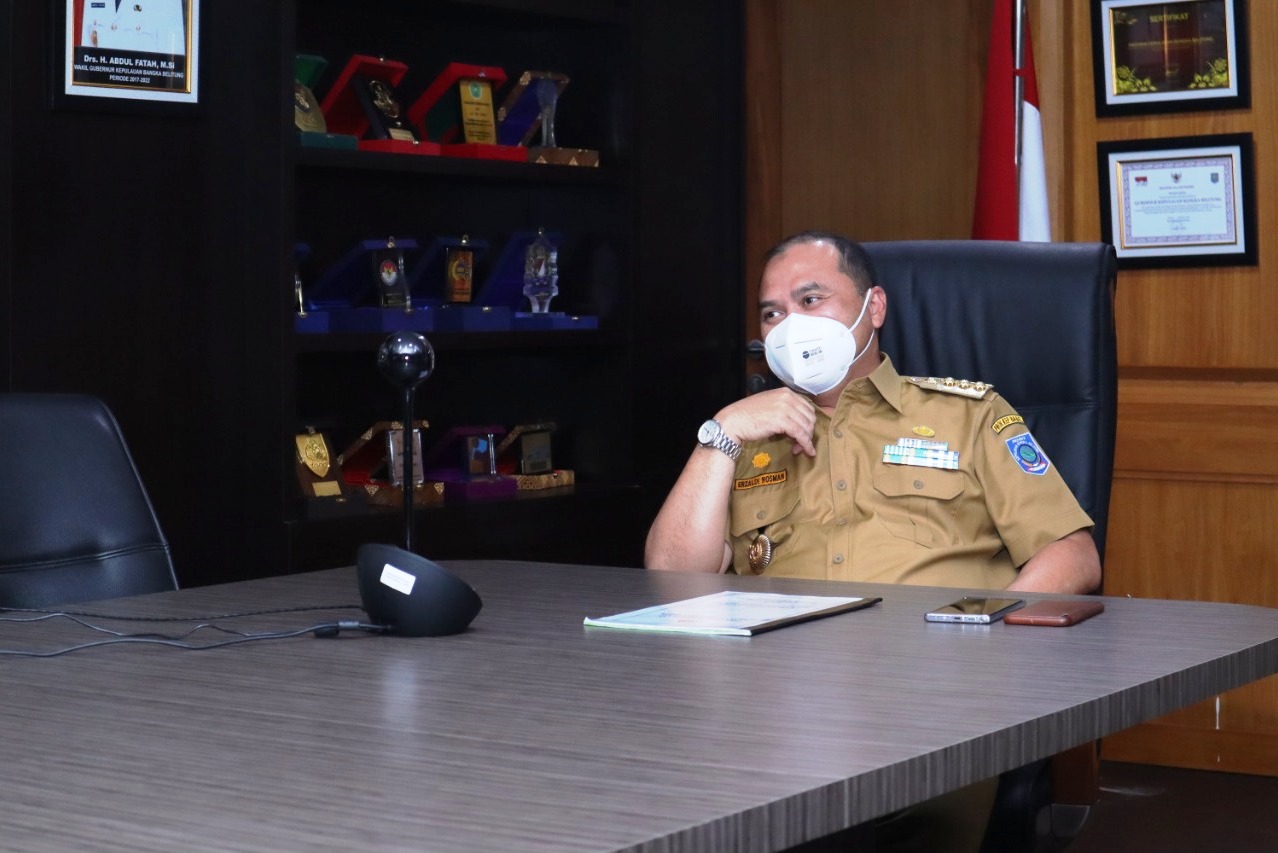 Gubernur Bangka Belitung (Babel) Erzaldi Rosman Djohan