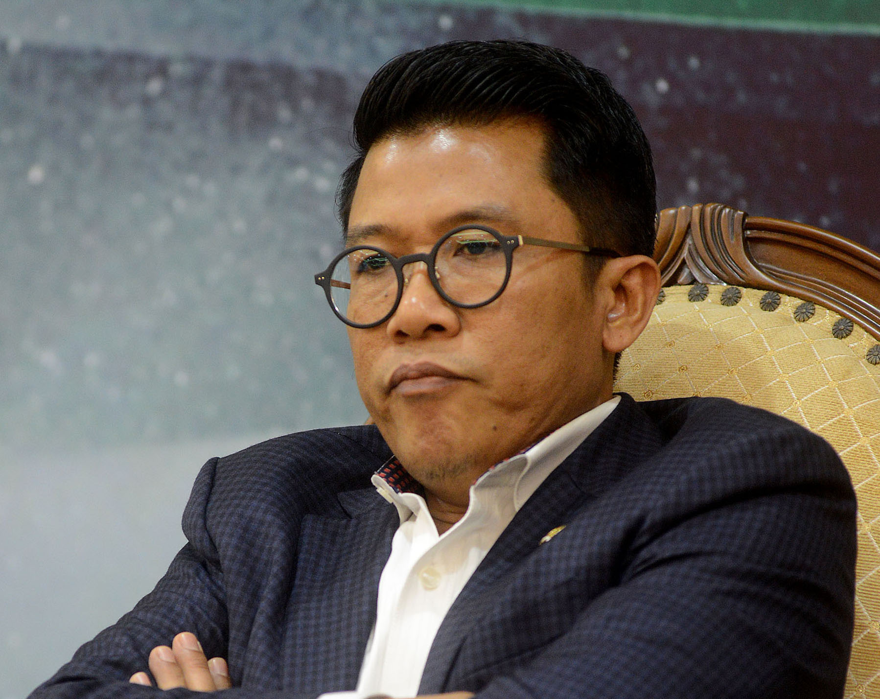 Anggota Komisi XI dari Golkar  Misbakhun