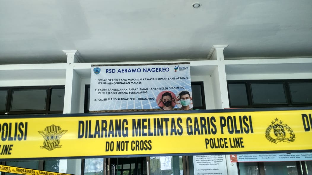 Kebarakan di RSD Aeramo, NTT.