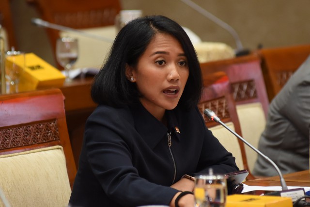 Anggota Komisi XI DPR RI Puteri Anetta Komarudin 