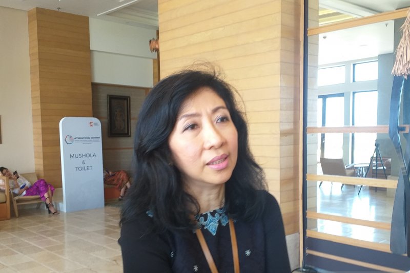 Direktur BCA Vera Eve Lim, di Nusa Dua, Bali. 