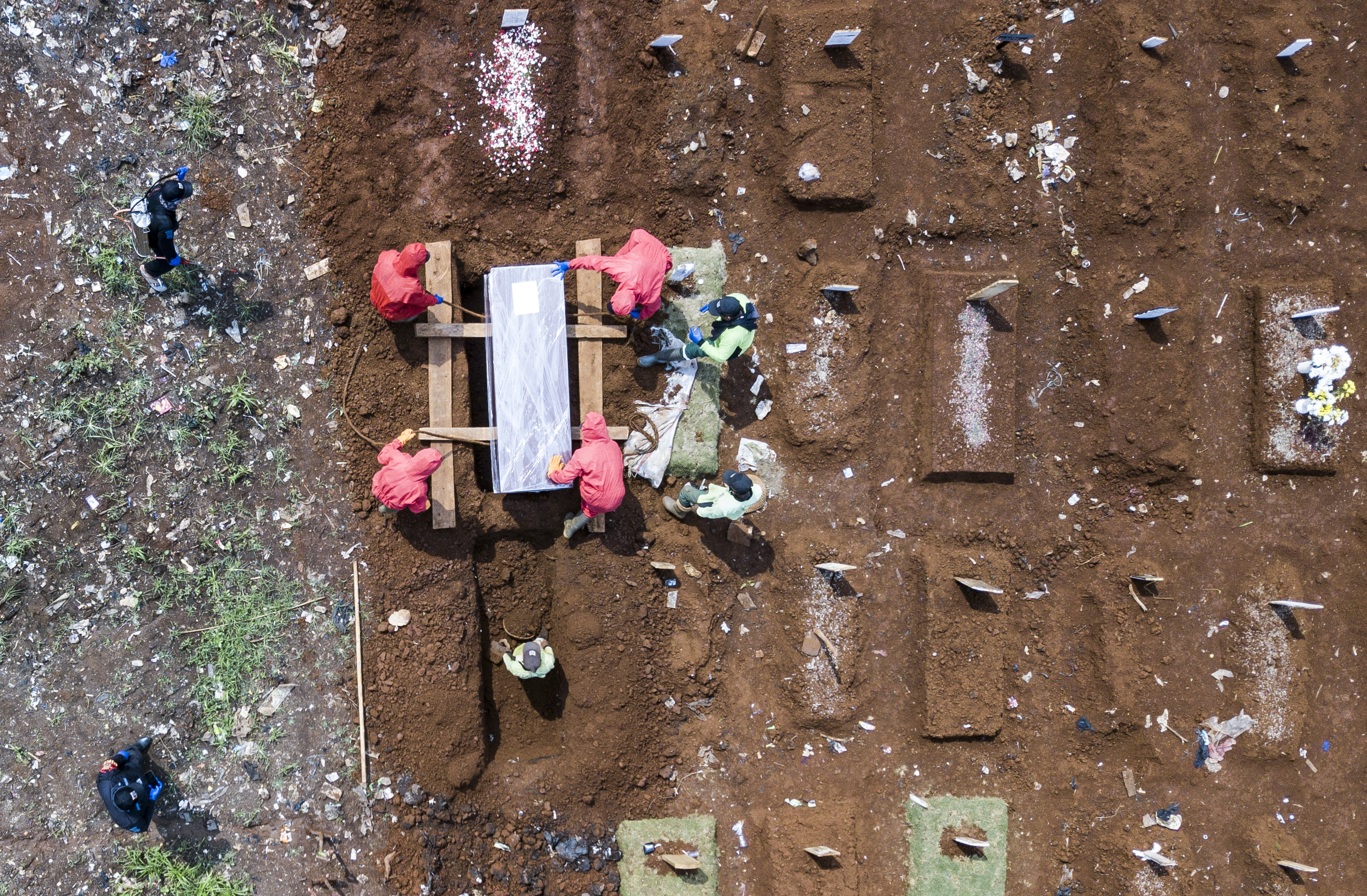 Protokol pemakaman covid-19.