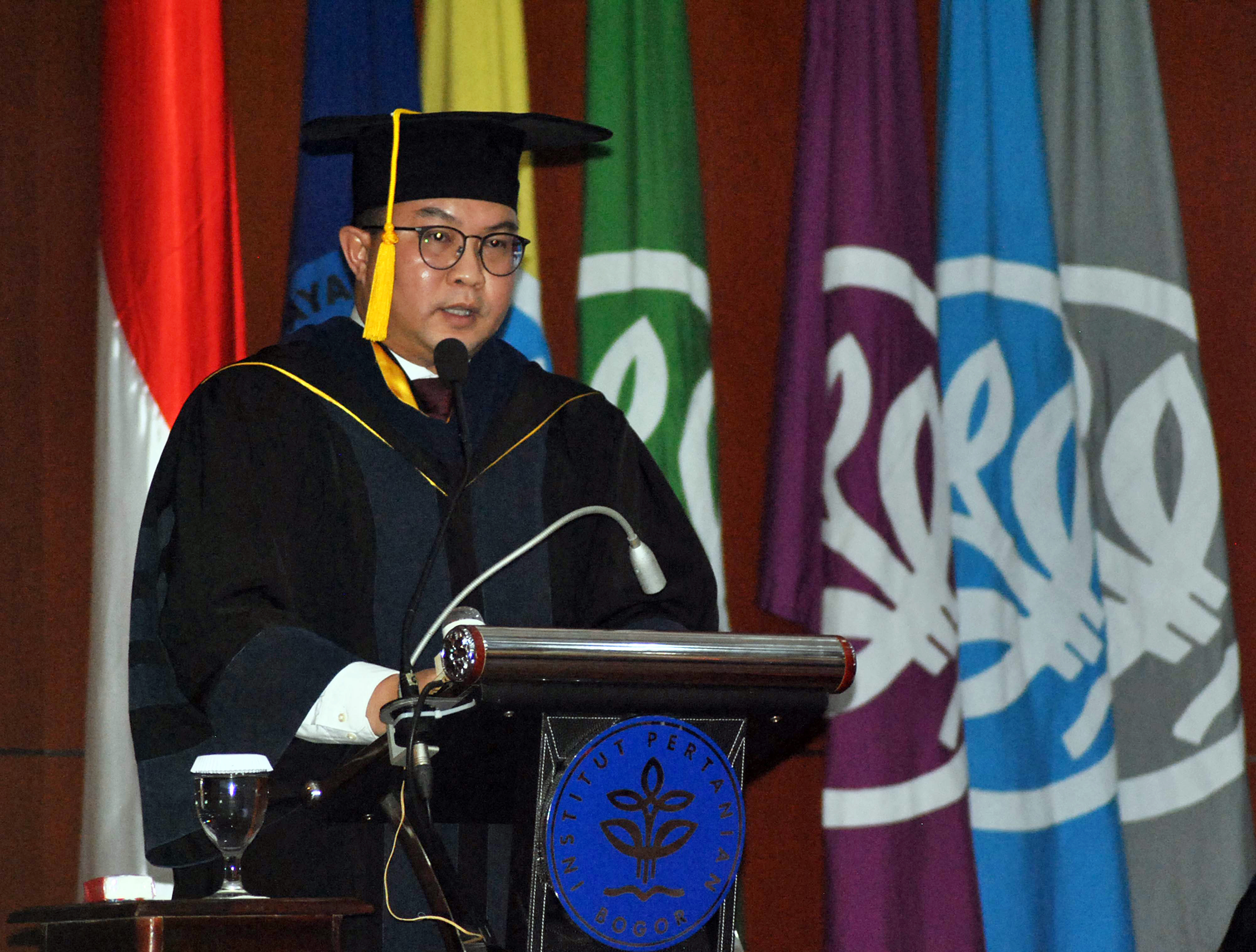 Rektor IPB Arif Satria