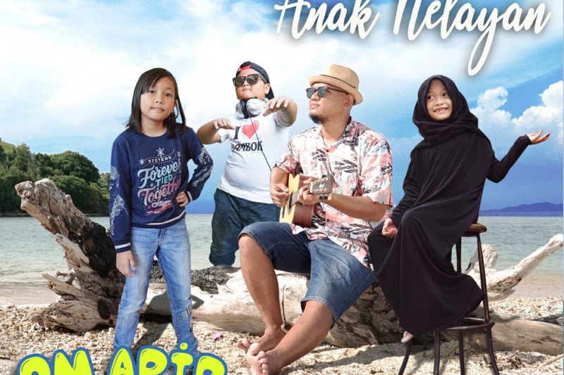 Om Apip dalam album Anak Nelayan.