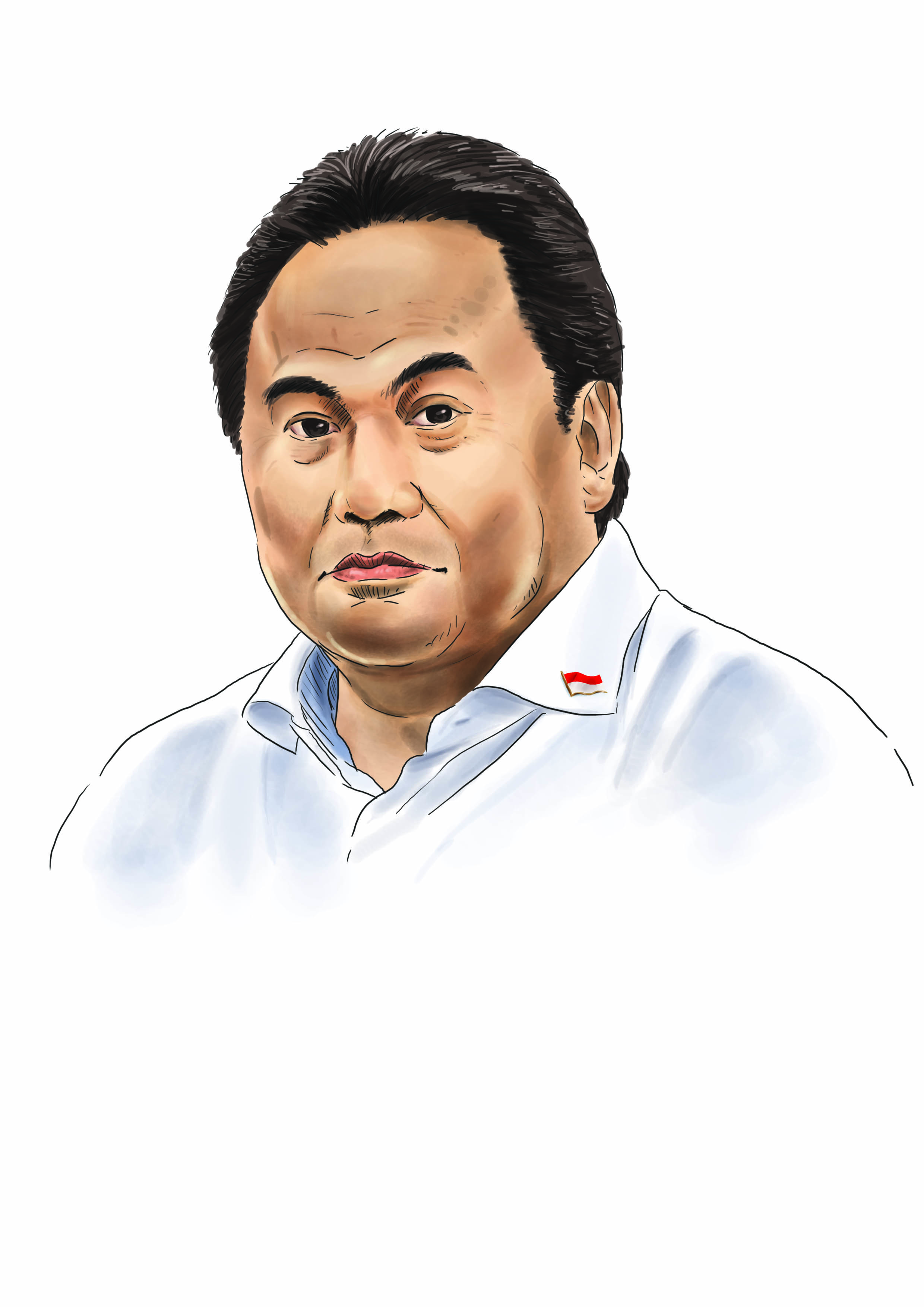 Sketsa Rachmat Gobel