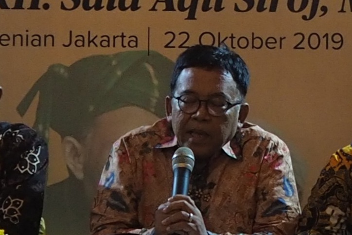 KETUA Bidang Informasi dan Komunikasi di Dewan Pimpinan Majelis Ulama Indonesia (MUI) Masduki Baidlowi