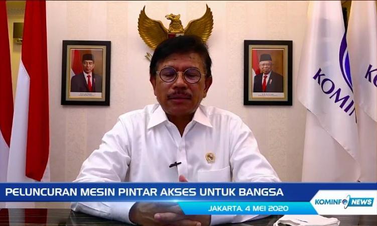 Menkominfo Johnny G. Plate.