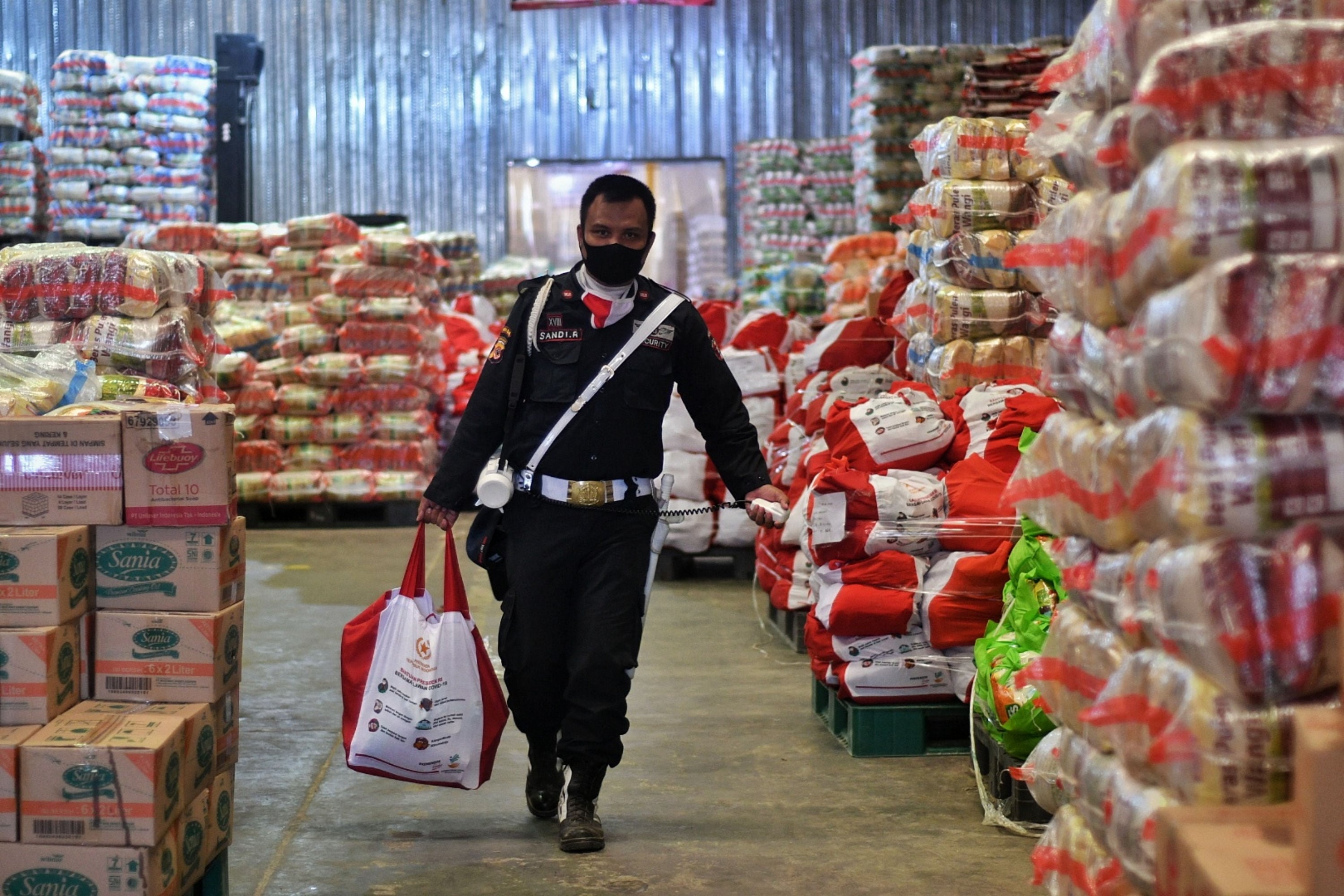 Ilustrasi bansos covid-19