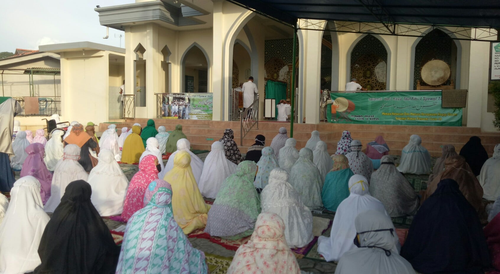 Salat Id di Musala Almuthma'innah.