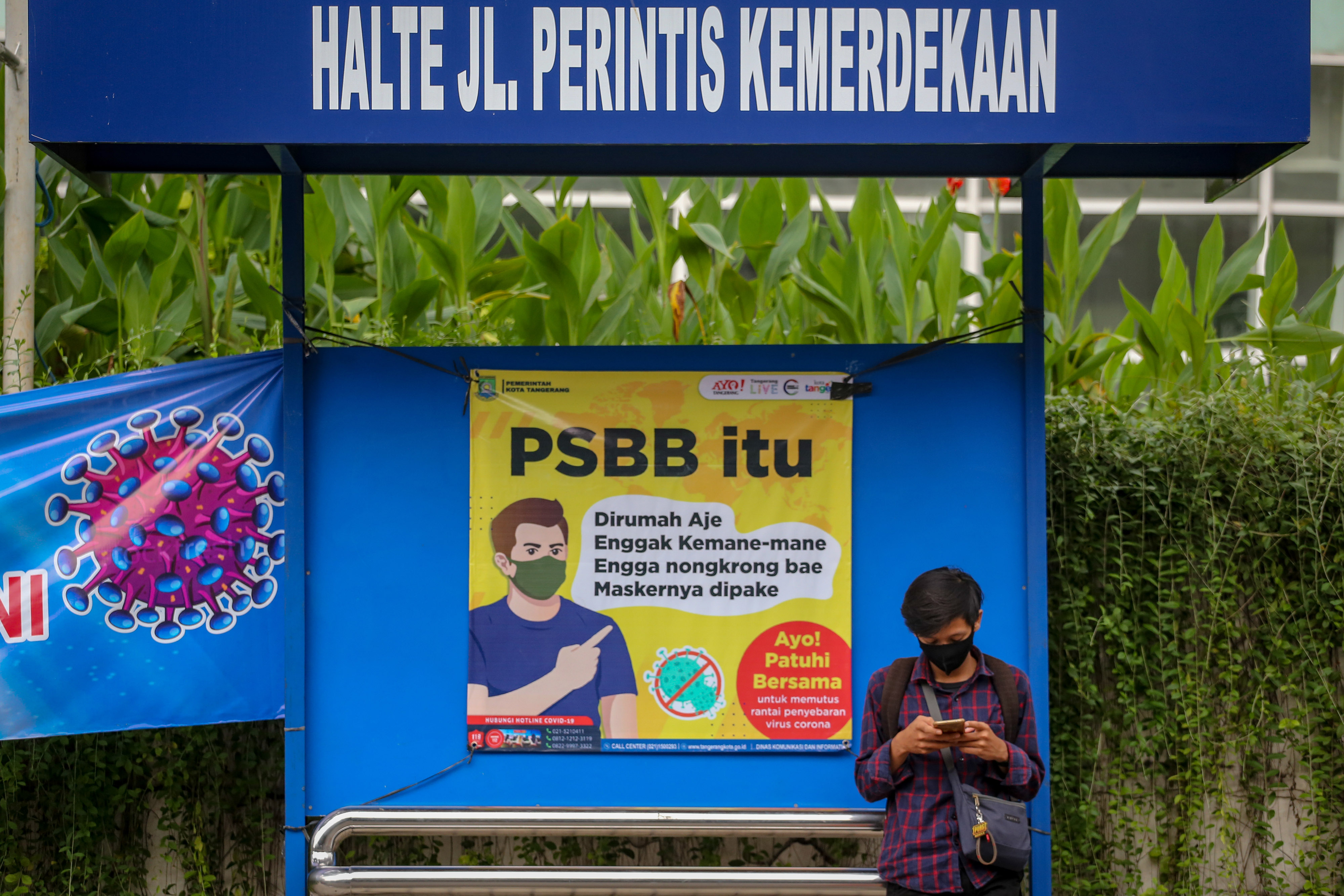 Pemberlakuan PSBB di wilayah Tangerang