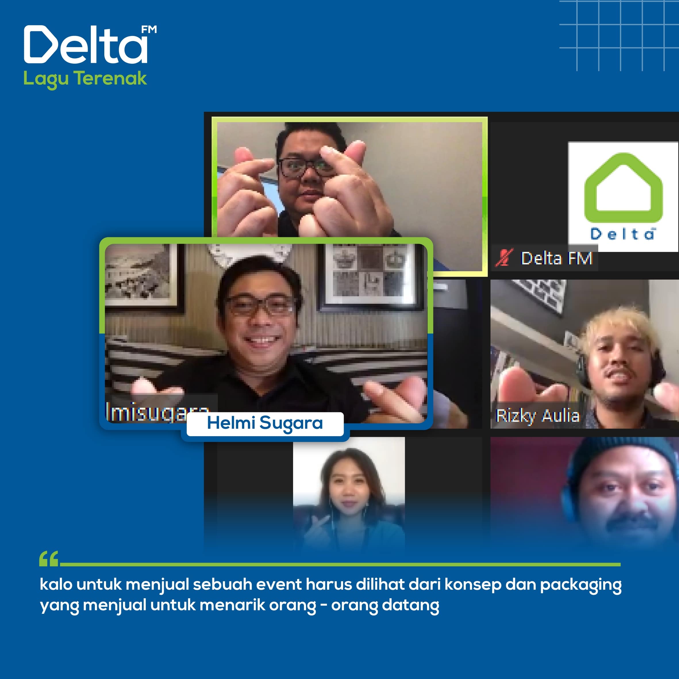 Event digital Delta CommuniTalk From Home.