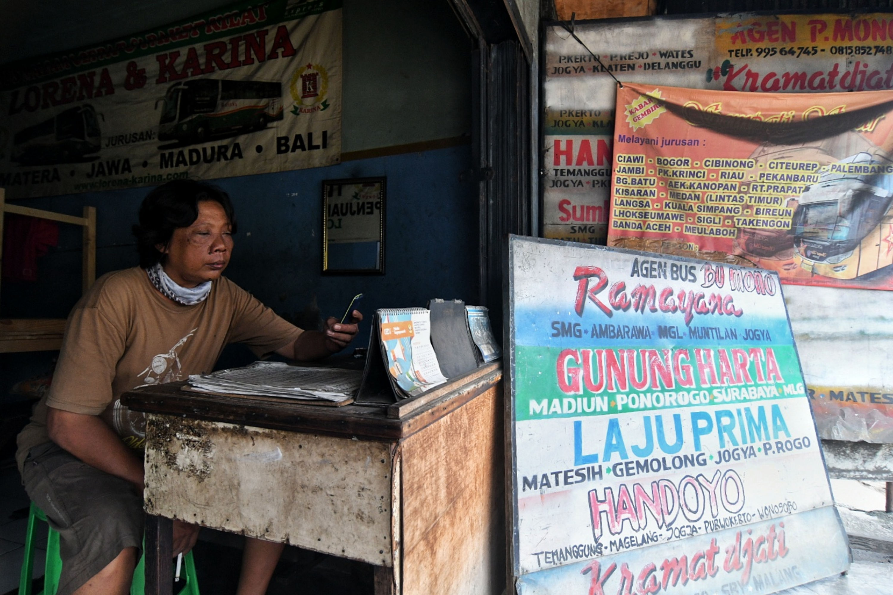 Agen tiket bus Antarkota Antarprovinsi