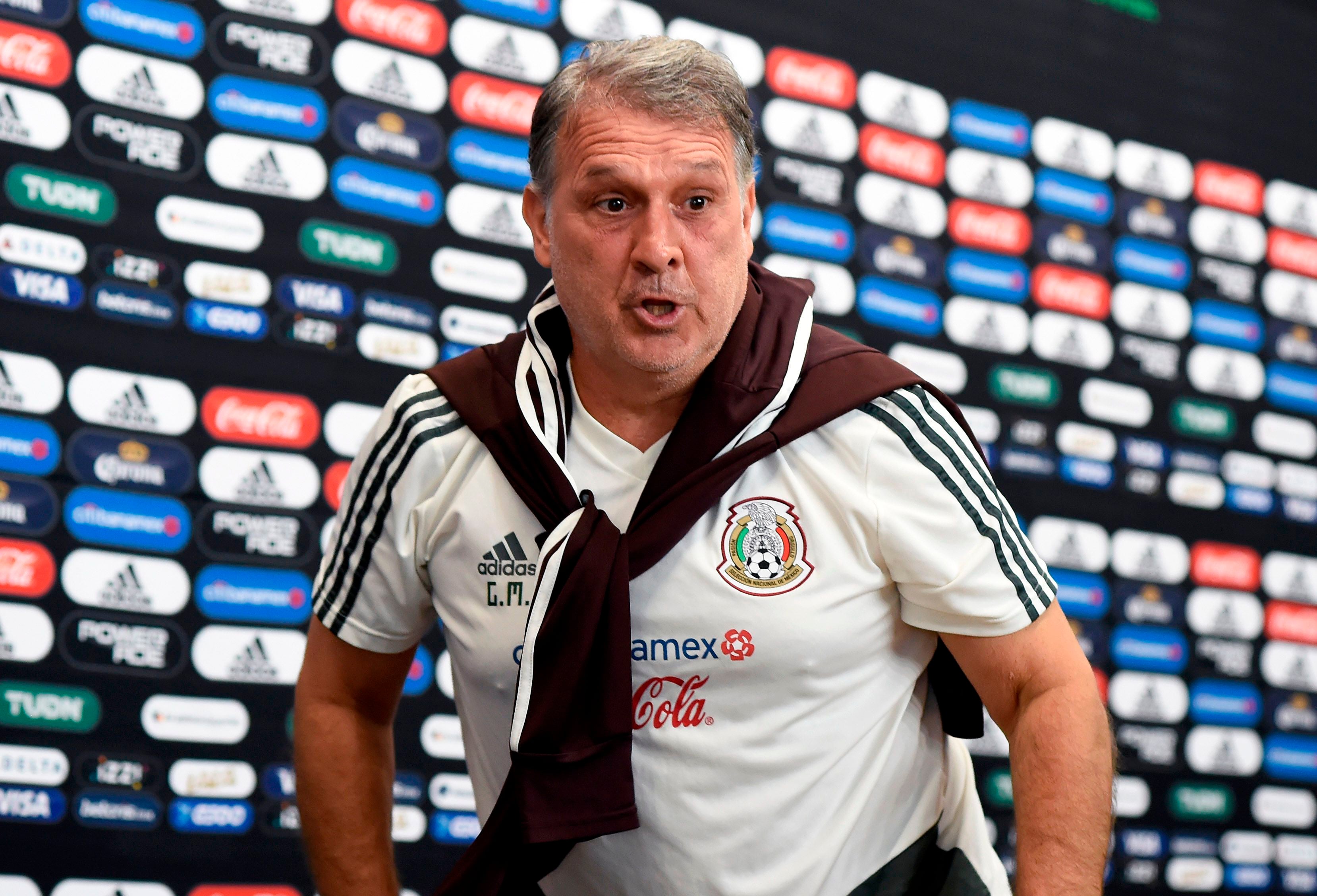 Mantan pelatih Barcelona Gerardo Martino