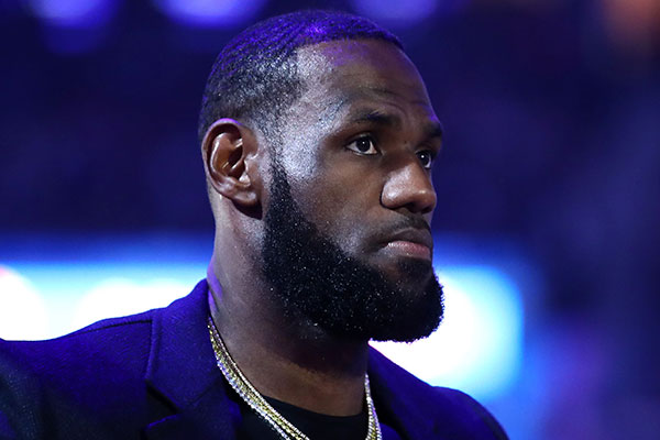 Bintang LA Lakers LeBron James