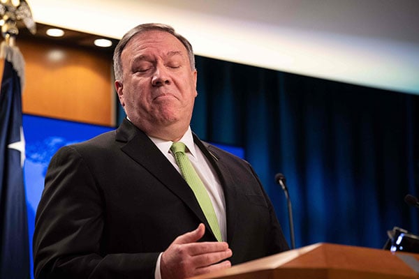 Menteri Luar Negeri AS, Mike Pompeo