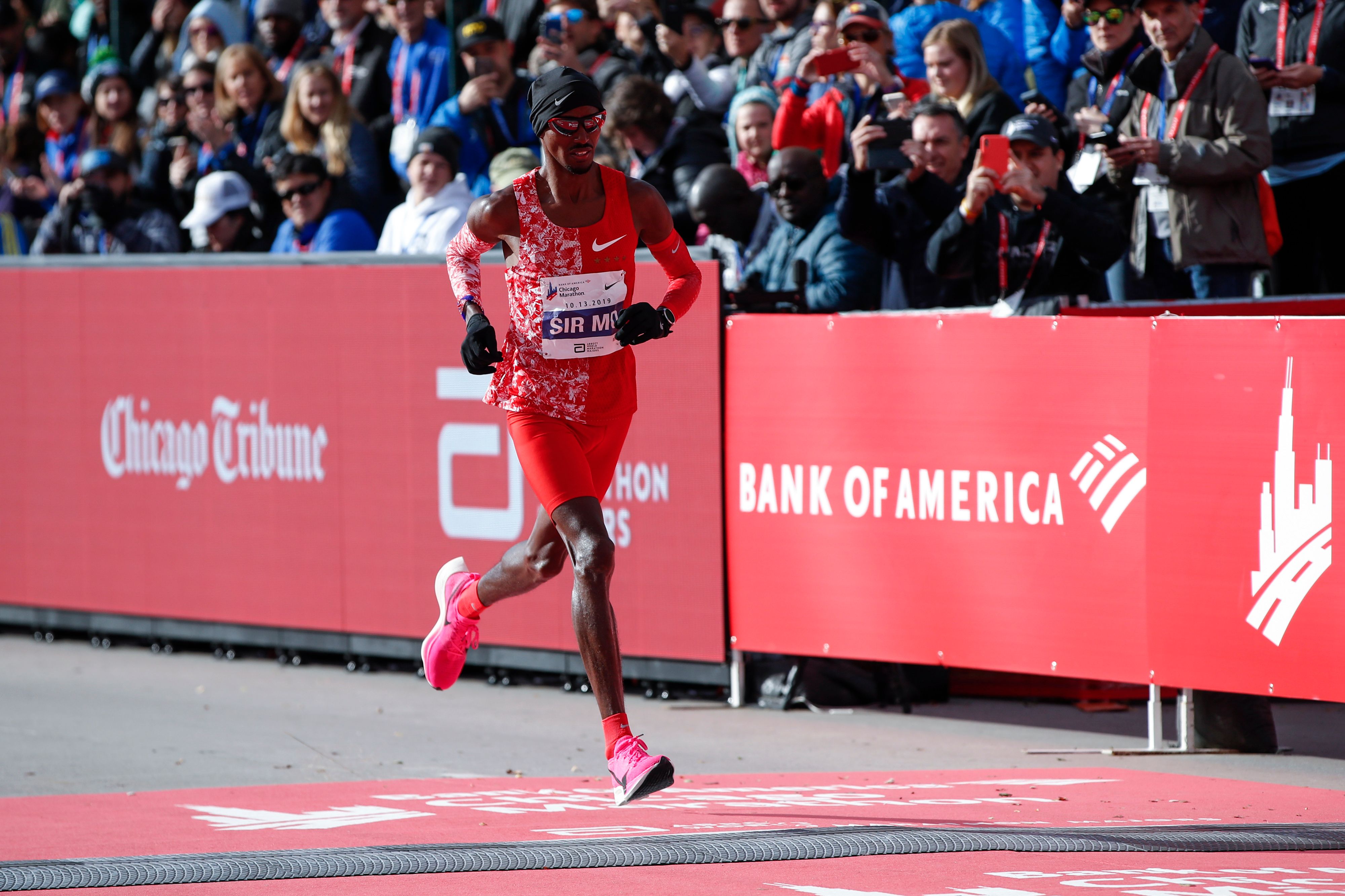 Pelari jarak jauh Inggris Mo Farah