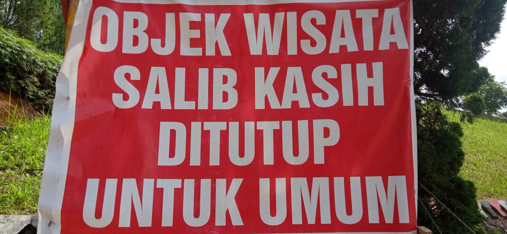Semua obyek wisata di Tapanuli Utara, Sumut ditutup untuk mencegah penyebaran Covid-19.