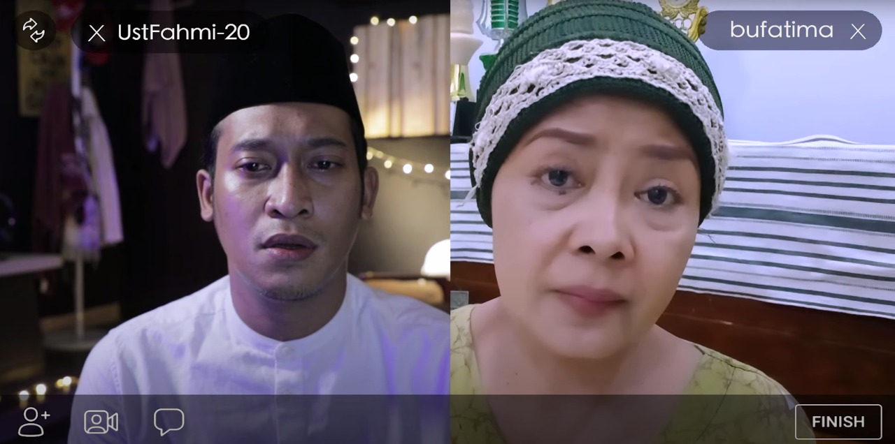 Adegan web series Ustadz Jaga Jarak