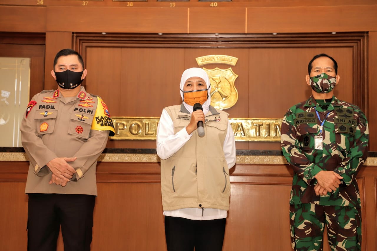 Gubernur Jawa Timur Khofifah Indar Parawansa. 
