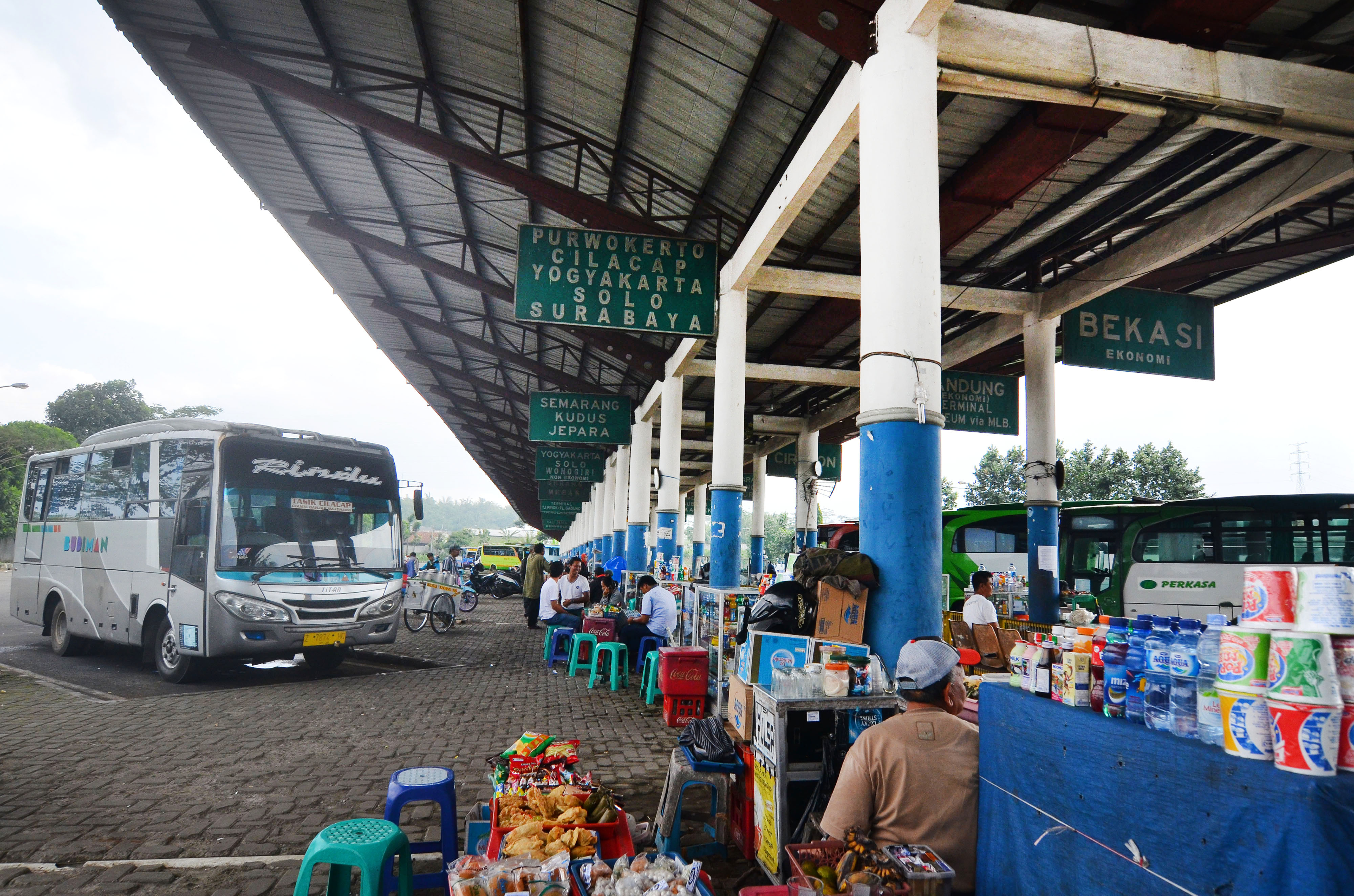 Ilustrasi Terminal Tipe A Indihiang, Kota Tasikmalaya, Jawa Barat