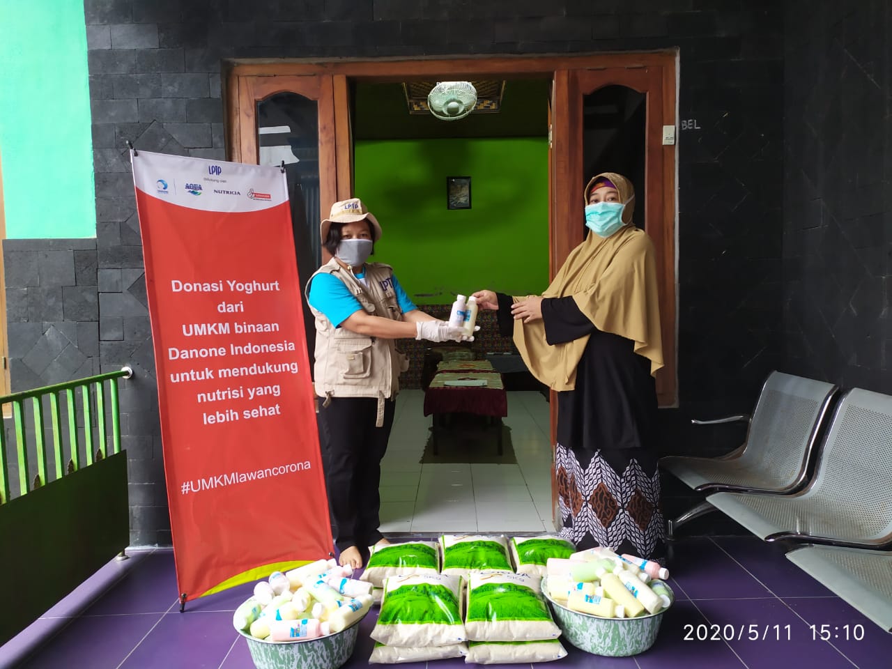 Bantuan makanan bergizi dari Sarihusada unuk kelompok rentan dalam pandemi covid-19