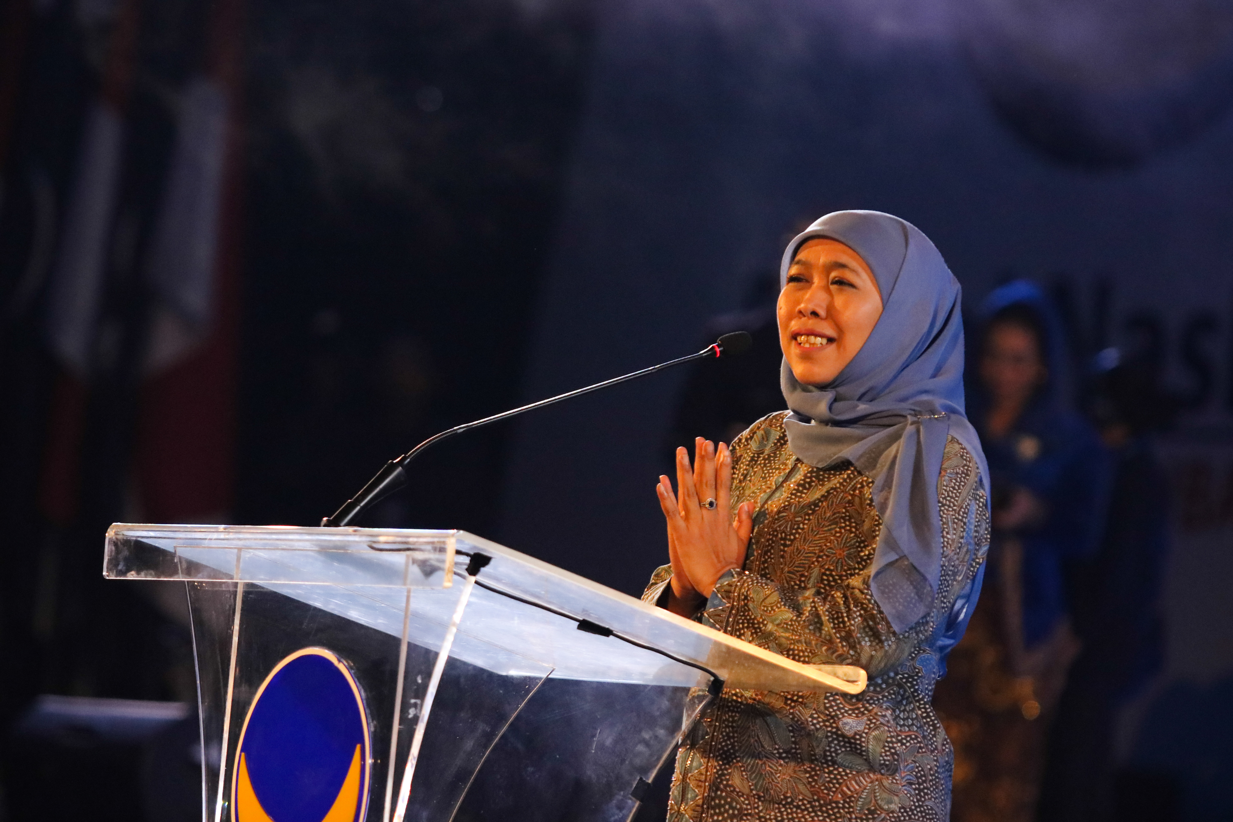 Gubernur Jatim Khofifah Indar Parawansa.